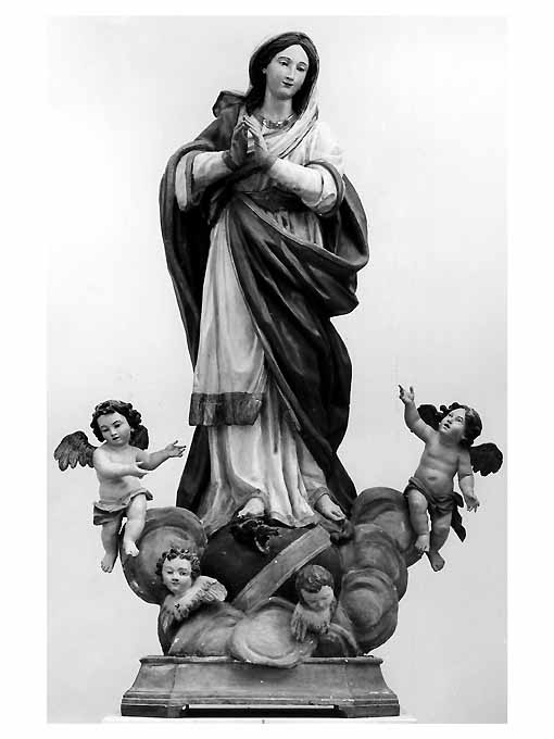 Madonna Immacolata (statua, opera isolata) - ambito Italia meridionale (secc. XVIII/ XIX)