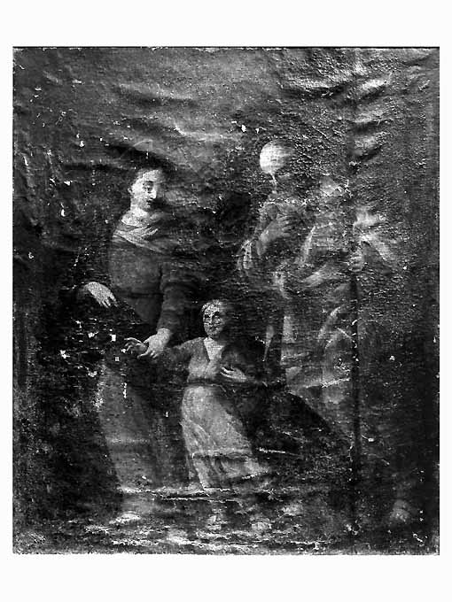 Sacra Famiglia (dipinto, opera isolata) - ambito Italia meridionale (secc. XVIII/ XIX)