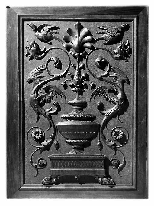 pannello, elemento d'insieme - ambito toscano (prima metà sec. XIX)