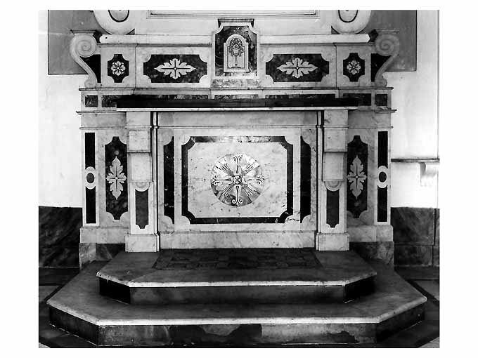 altare, opera isolata - ambito pugliese (?) (prima metà sec. XVIII)