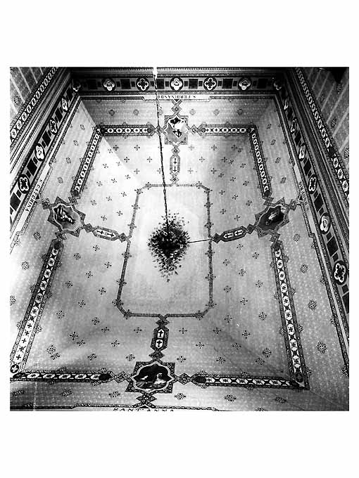 motivi decorativi (decorazione pittorica, opera isolata) - ambito napoletano (?) (seconda metà sec. XIX)