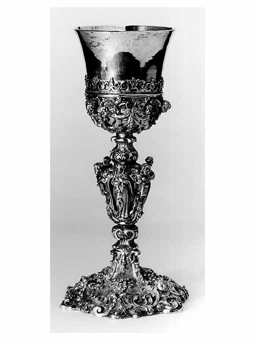 calice - ambito napoletano (sec. XIX)