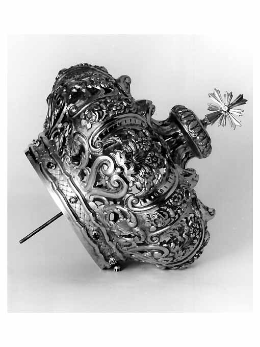 corona da statua - ambito napoletano (ultimo quarto sec. XIX)