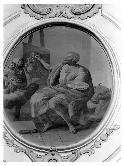 Madonna con Bambino e San Luca (dipinto) - produzione pugliese (seconda metà sec. XVIII)