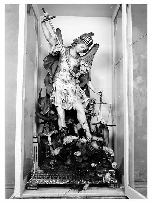 San Michele Arcangelo (statua) di Caretta E (primo quarto sec. XX)