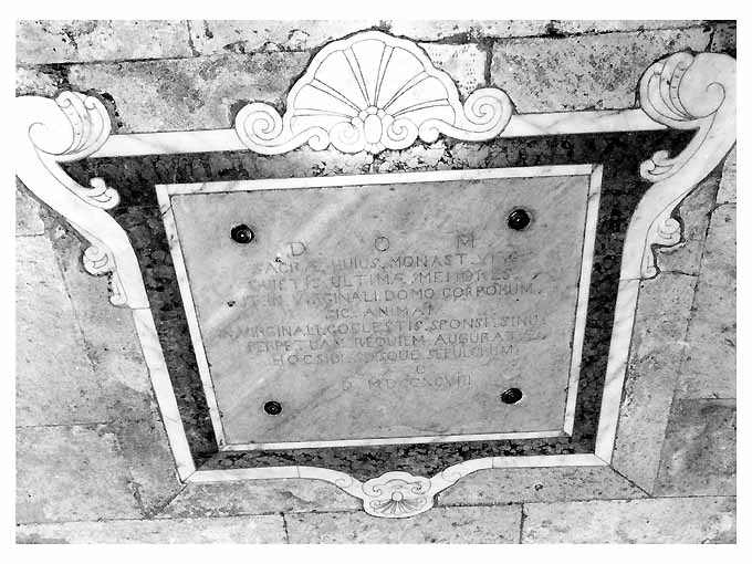 lapide - ambito pugliese (sec. XVIII)