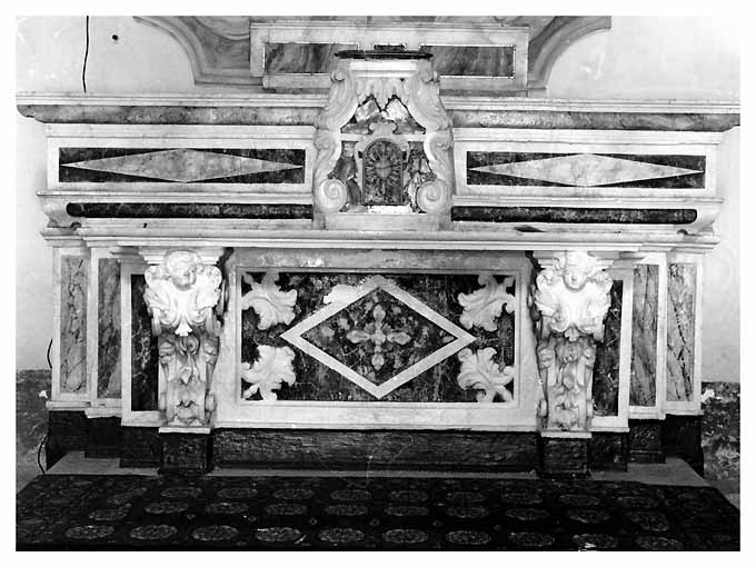 altare maggiore - ambito pugliese (sec. XVIII)