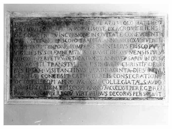 lapide - ambito pugliese (sec. XVII)