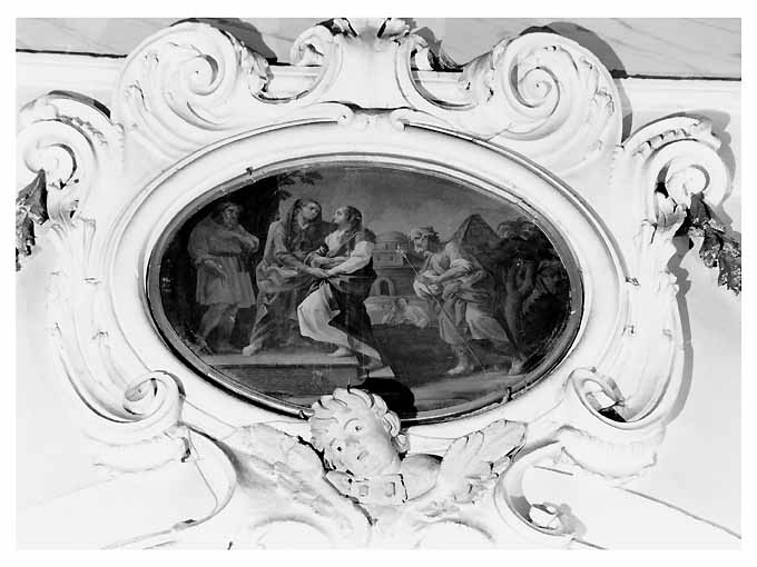 visitazione (dipinto) - ambito pugliese (seconda metà sec. XVIII)