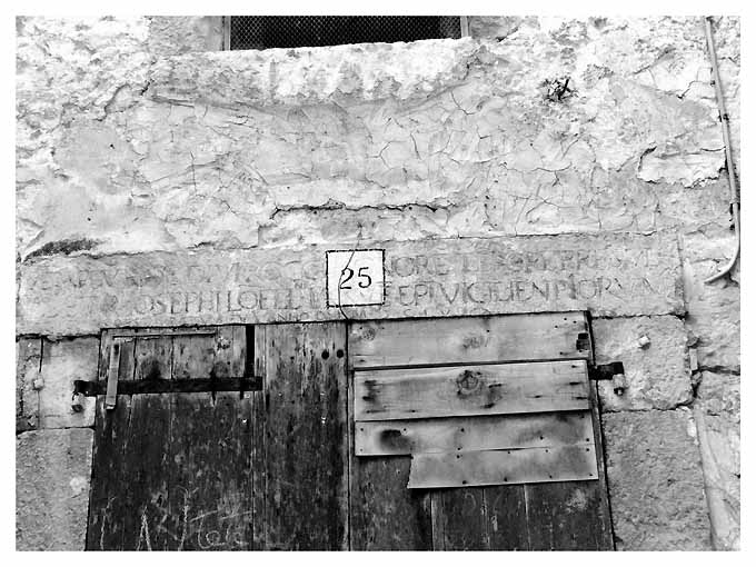 architrave - ambito pugliese (sec. XVII)