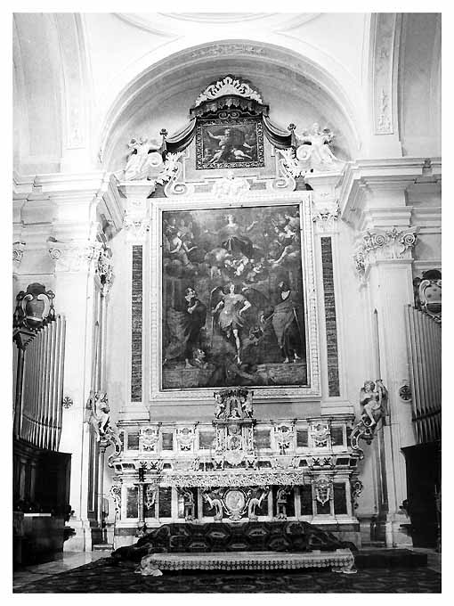 altare maggiore - ambito napoletano (sec. XVIII)