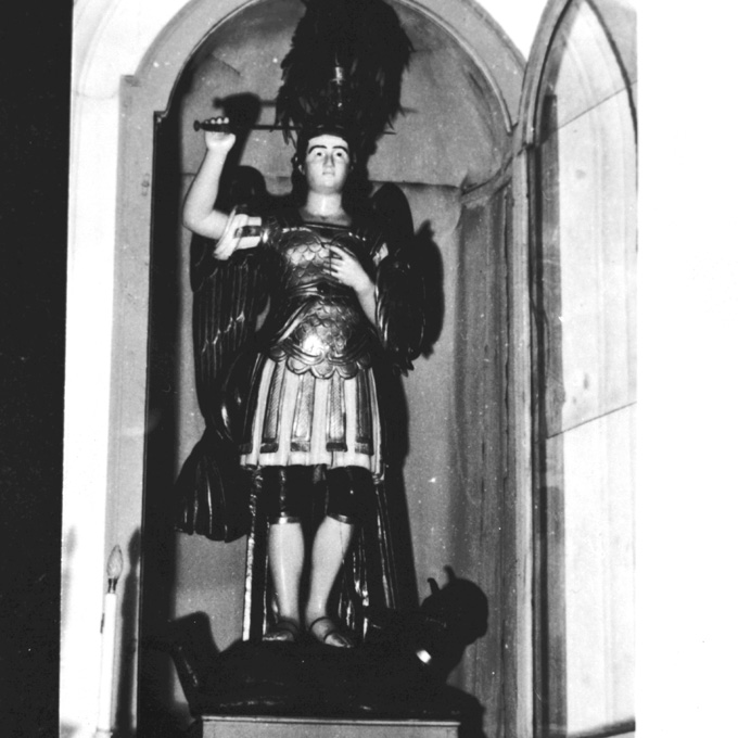San Michele Arcangelo (scultura) - ambito pugliese (sec. XIX)
