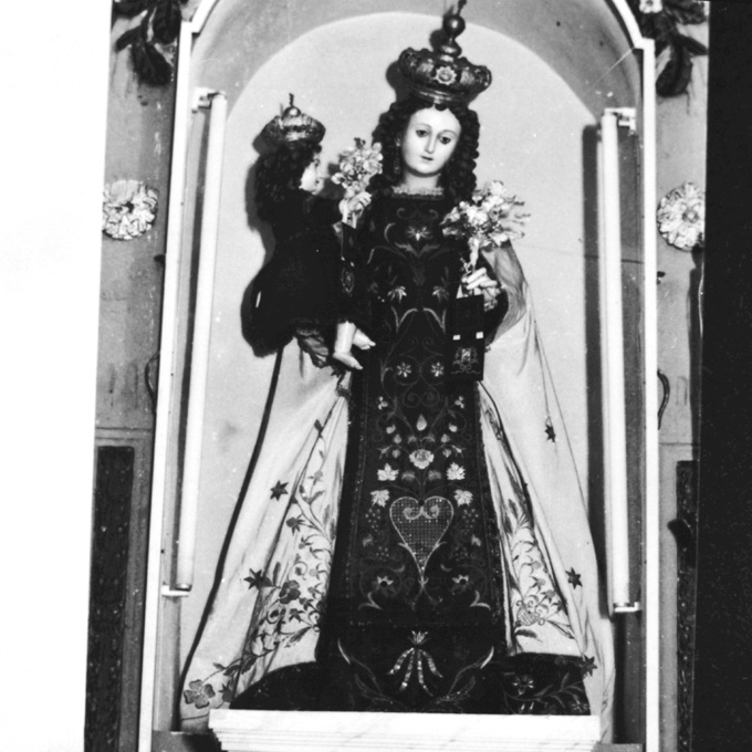 Madonna con Bambino (scultura) - ambito pugliese (fine sec. XVIII)