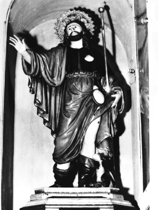 San Rocco (scultura) - ambito pugliese (sec. XX)