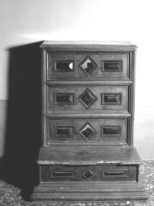 inginocchiatoio - ambito pugliese (sec. XIX)