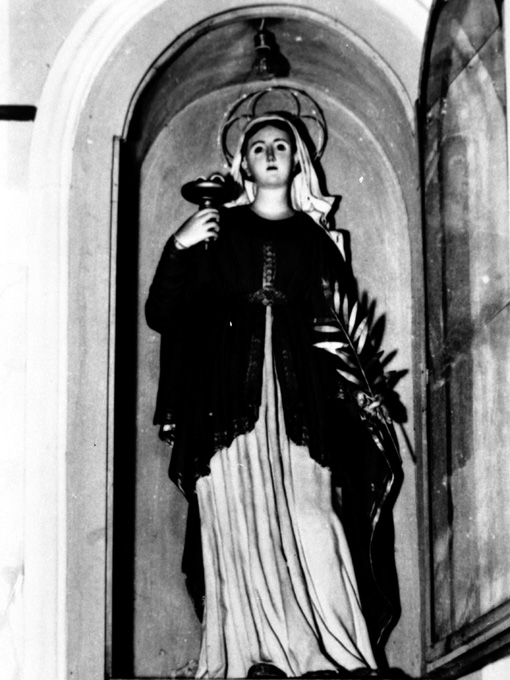 Santa Lucia (scultura) - ambito leccese (sec. XX)