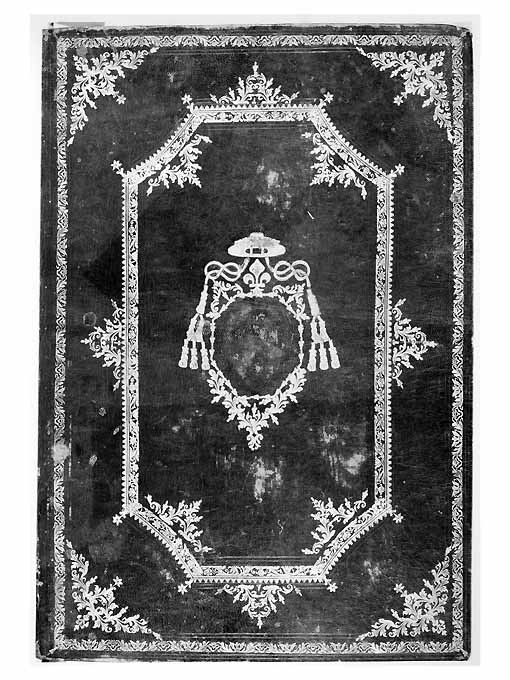 coperta di libro liturgico - ambito veneto (sec. XVIII)