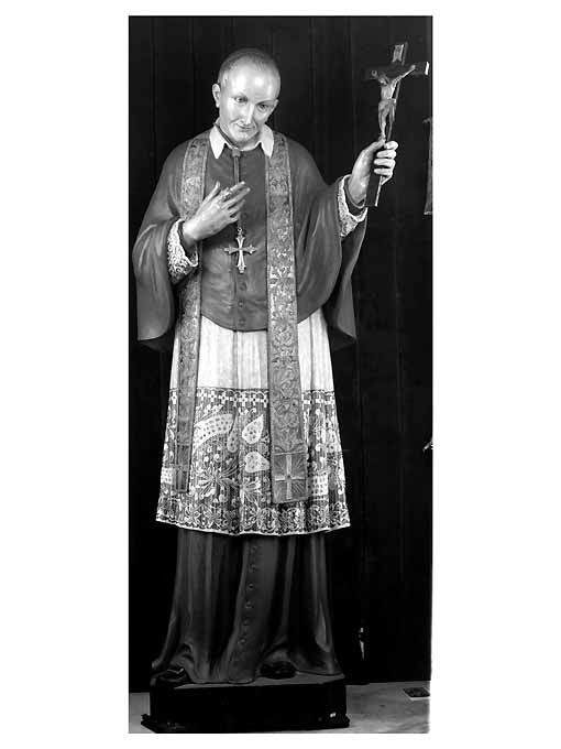 San Carlo Borromeo (statua) di Insam & Primoth (primo quarto sec. XX)