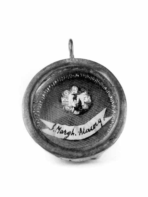 reliquiario a capsula - manifattura Italia meridionale (ultimo quarto sec. XIX)