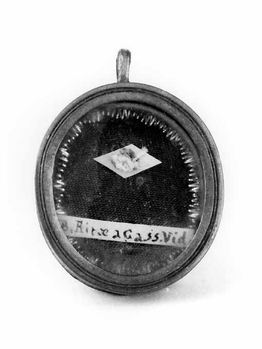 reliquiario a capsula - manifattura Italia meridionale (seconda metà sec. XIX)