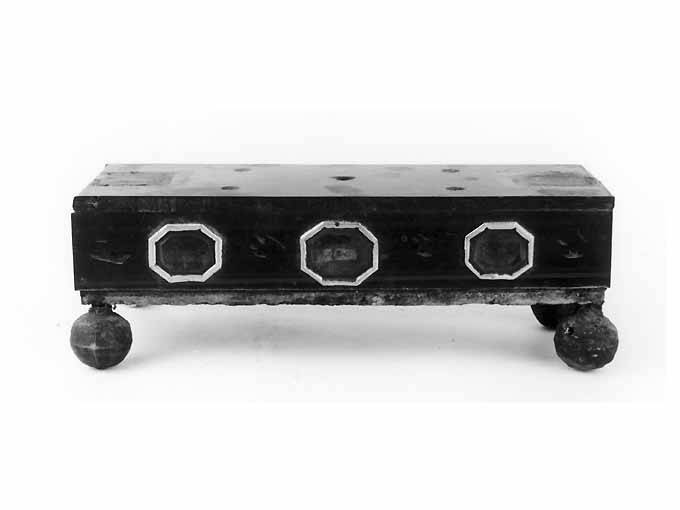 reliquiario a teca - a cassetta - manifattura Italia meridionale (sec. XVIII)