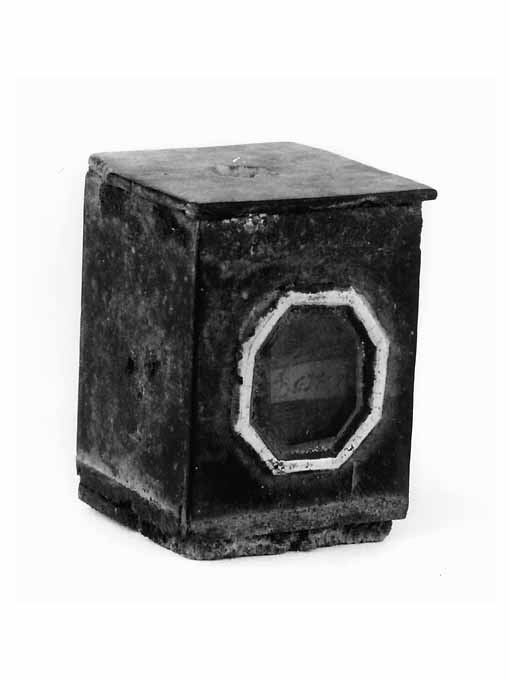 reliquiario a teca - a cassetta - manifattura Italia meridionale (sec. XVIII)