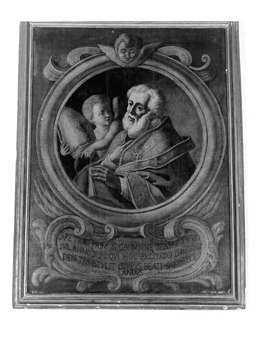 San Pietro II, arcivescovo di Canosa (dipinto) di Cappa F (sec. XVIII)