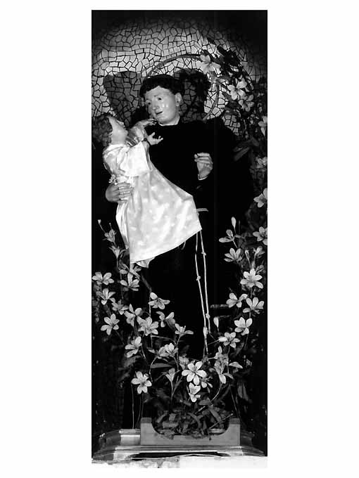 Sant'Antonio da Padova (statua) - ambito Italia meridionale (seconda metà sec. XIX)