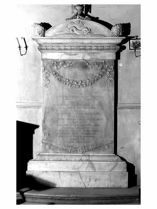 monumento funebre - ambito pugliese (sec. XIX)