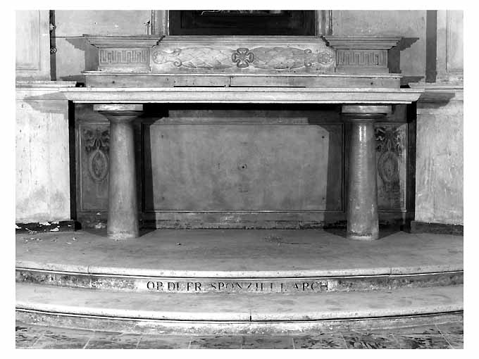 altare di Sponzilli Francesco (prima metà sec. XIX)