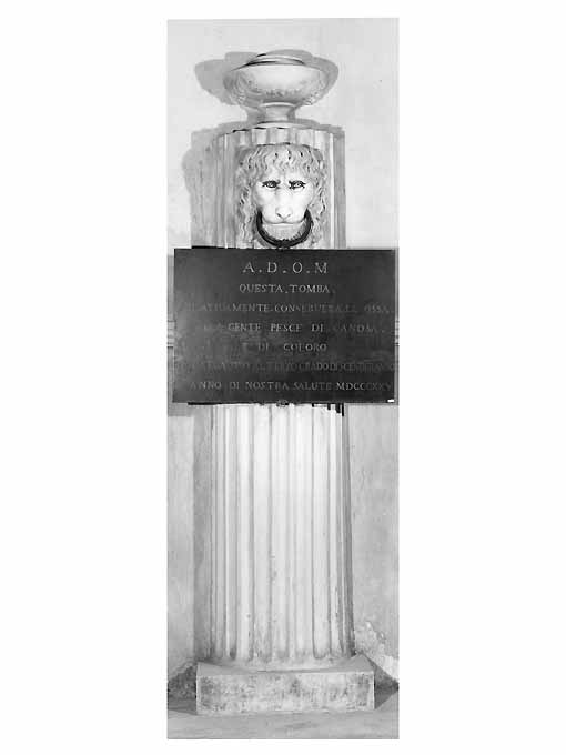 monumento funebre di Sponzilli Francesco (sec. XIX)