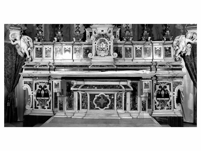 altare - ambito pugliese (seconda metà sec. XIX)