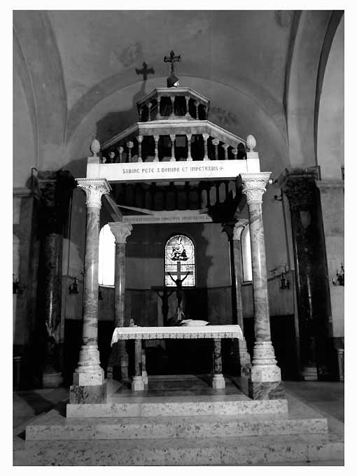 ciborio di Malcangi Pasquale (sec. XX)