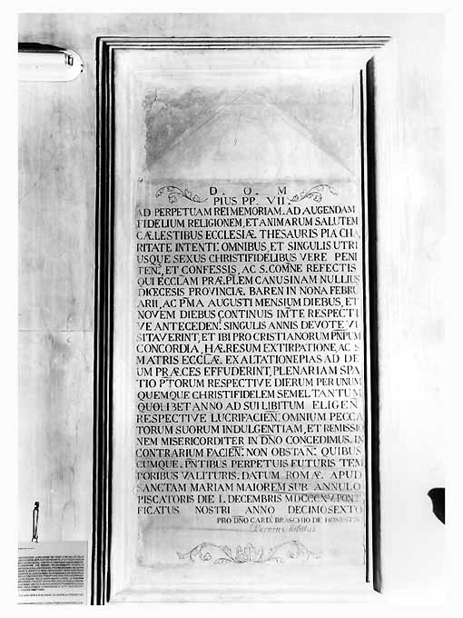 lapide - ambito pugliese (sec. XIX)