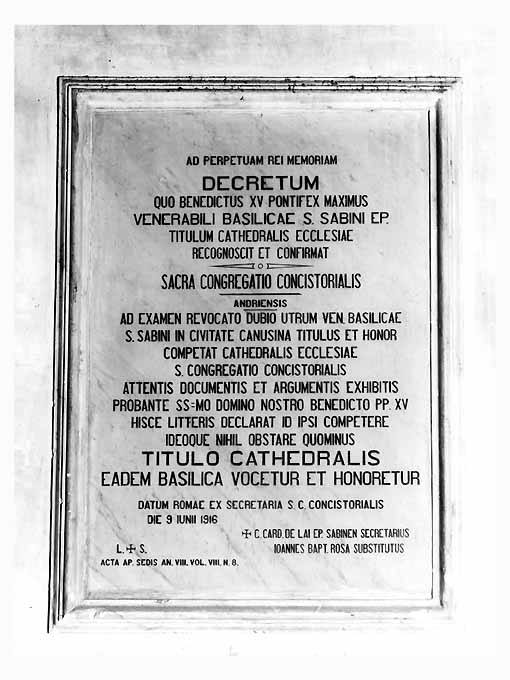 lapide - ambito pugliese (sec. XX)