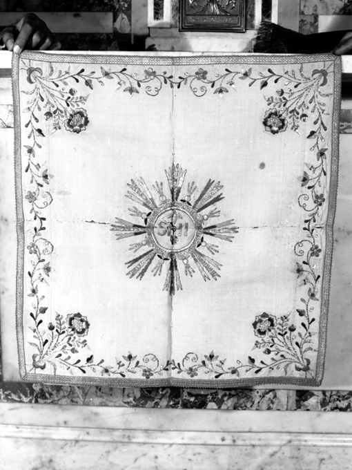 velo di calice - manifattura Italia meridionale (prima metà sec. XIX)