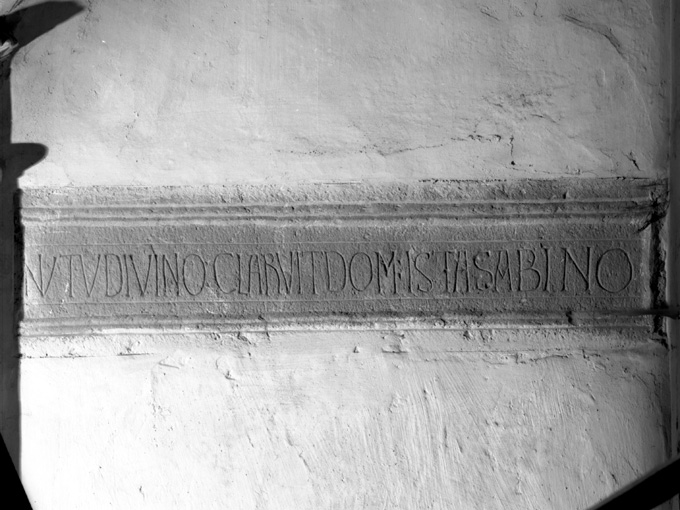 lapide - produzione pugliese (sec. XII)