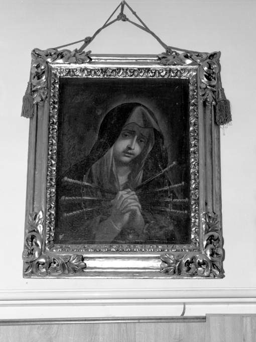 Madonna Addolorata (dipinto) - ambito napoletano (secc. XVIII/ XIX)