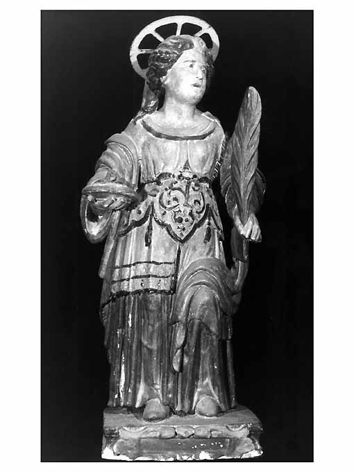 Santa Lucia (statua) di Persio Aurelio Junior (attribuito) (prima metà sec. XVII)