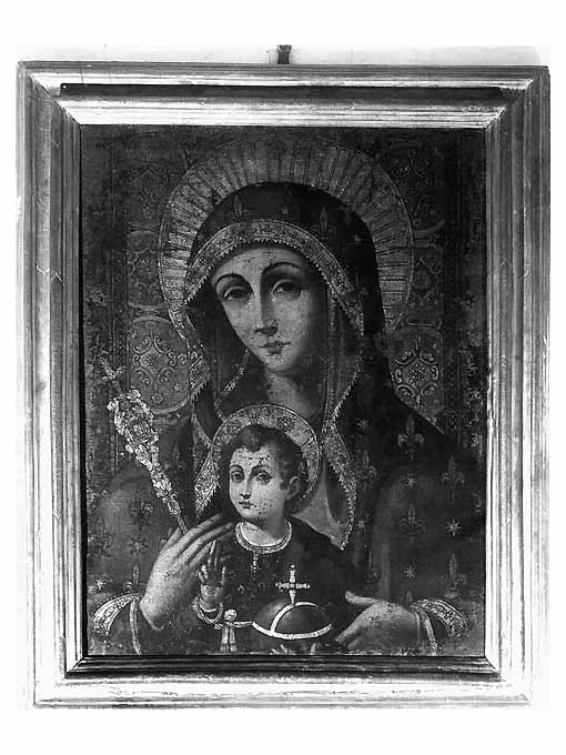 Madonna con Bambino (dipinto) - ambito pugliese (sec. XIX)