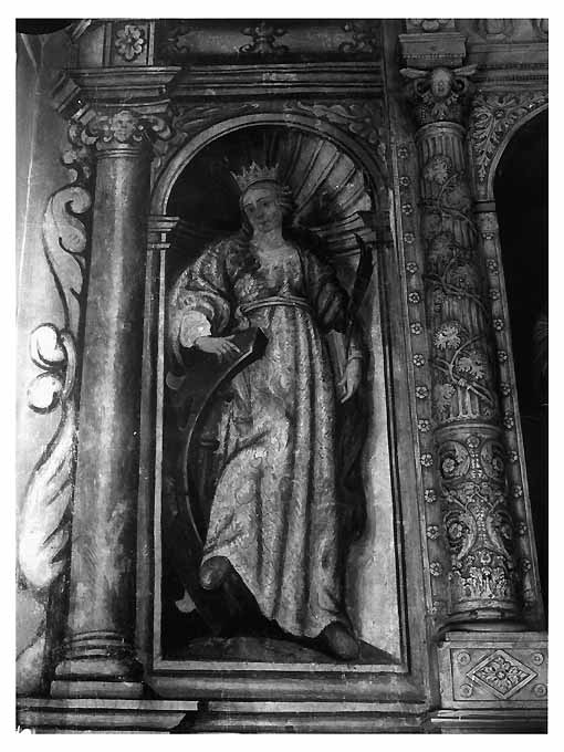 Santa Caterina d'Alessandria (dipinto) di Fato Vincenzo (attribuito) (sec. XVIII)