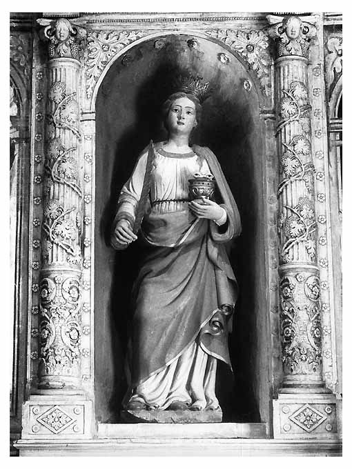 Santa Lucia (statua) di Persio Giulio Cesare (fine/inizio secc. XVI/ XVII)