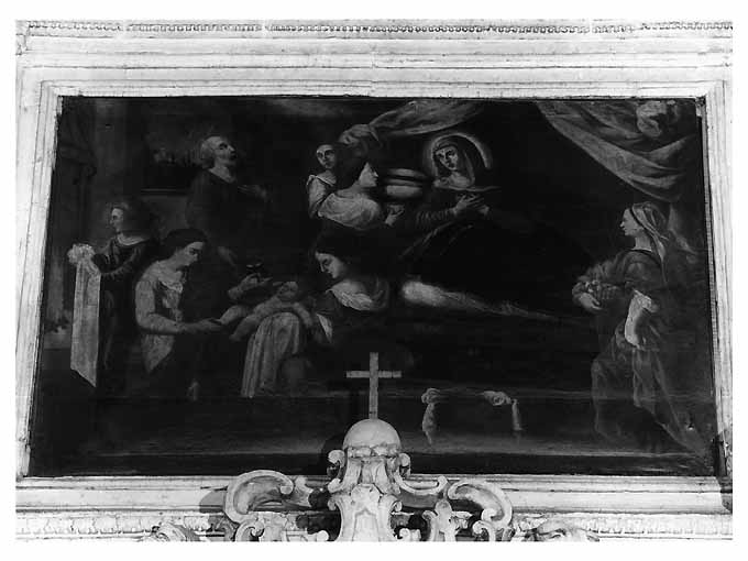 nascita di Maria Vergine (dipinto) - ambito pugliese (sec. XVIII)