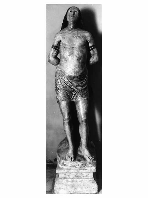 San Sebastiano (statua) di Persio Aurelio Junior (attribuito) (prima metà sec. XVII)