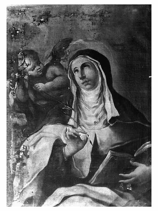 Santa Teresa d'Avila (dipinto) di Fato Vincenzo (sec. XVIII)