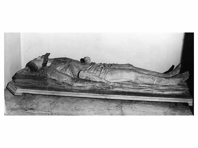 Cristo morto (statua) - ambito pugliese (fine sec. XVIII)
