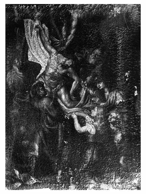 Deposizione (dipinto) - ambito pugliese (prima metà sec. XVII)