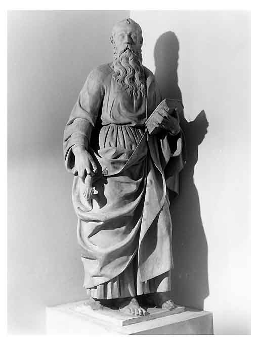San Paolo apostolo (statua) di Persio Francesco Aurelio (attribuito) (sec. XVI)