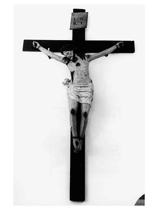 Cristo crocifisso (crocifisso) - ambito pugliese (sec. XIX)