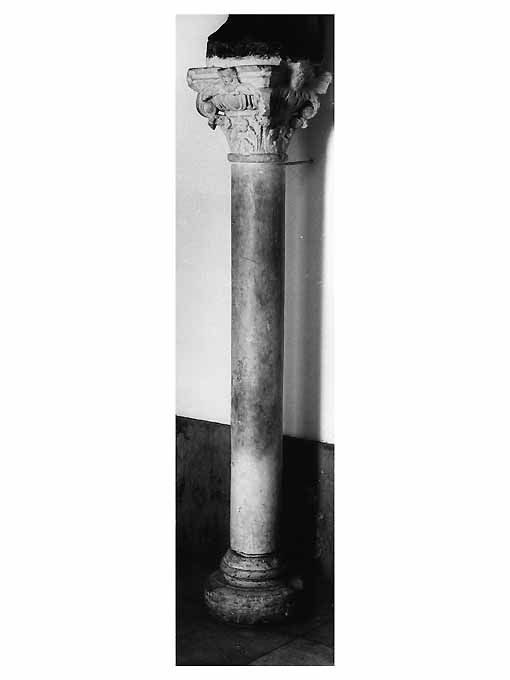 colonnina - ambito pugliese (seconda metà sec. XVI)